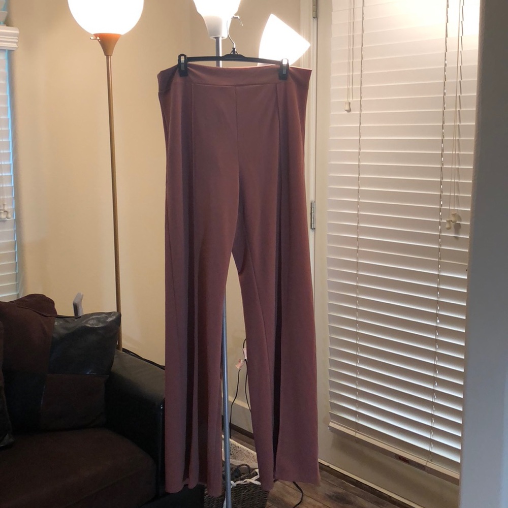 Wide leg fashion nova pants
